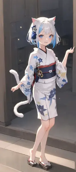 猫星の猫宵祭　ベルちゃんお散歩編