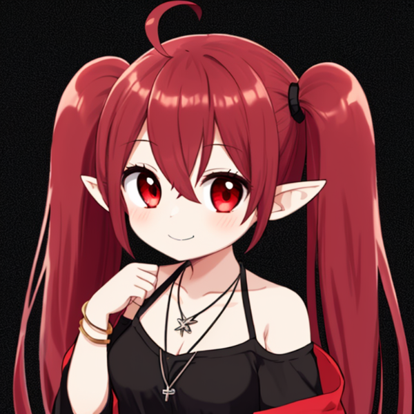 創作キャラ　仲死魔ラミカ（アイコンver）