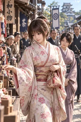 お忍びの（つもりの）大名の姫様