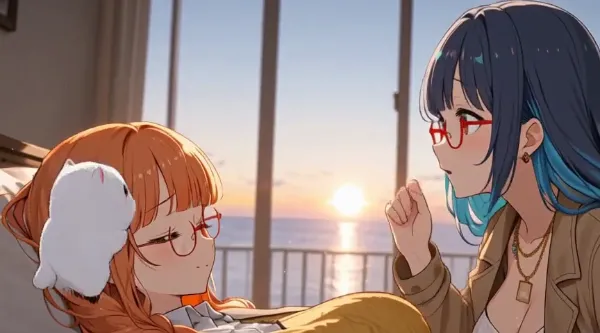 寝込みを襲う！！
