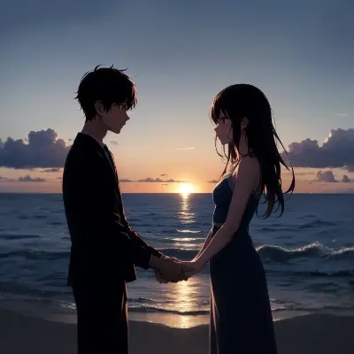 夕焼けの告白