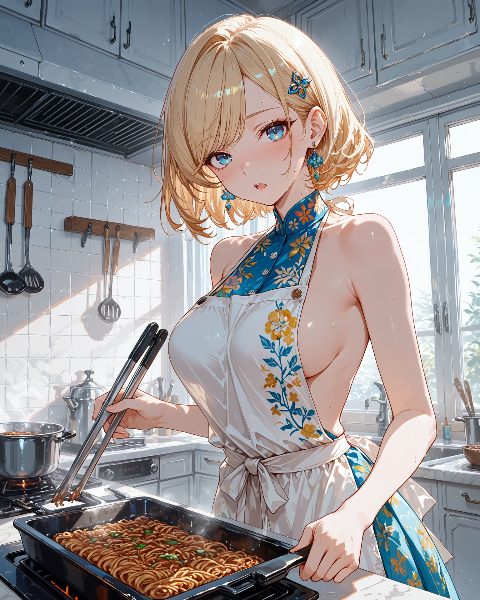 焼きそばつくるよ
