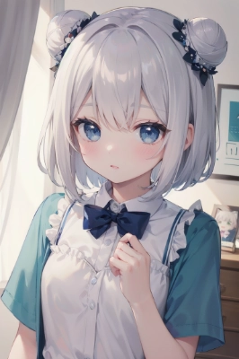 お団子ヘア