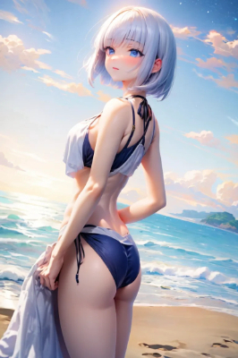 水着姿が素敵