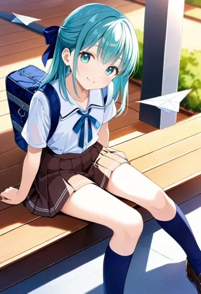 常磐アクア（お題：折り紙）