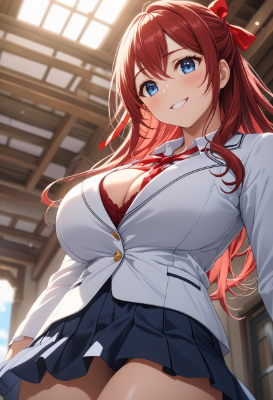 赤髪の女の子