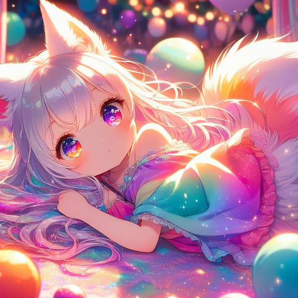 うちの銀狼の子