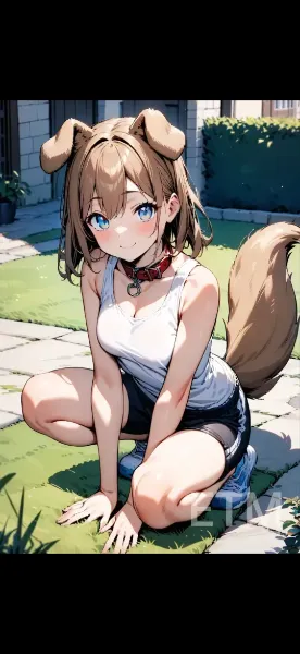 ケモミミ娘　犬