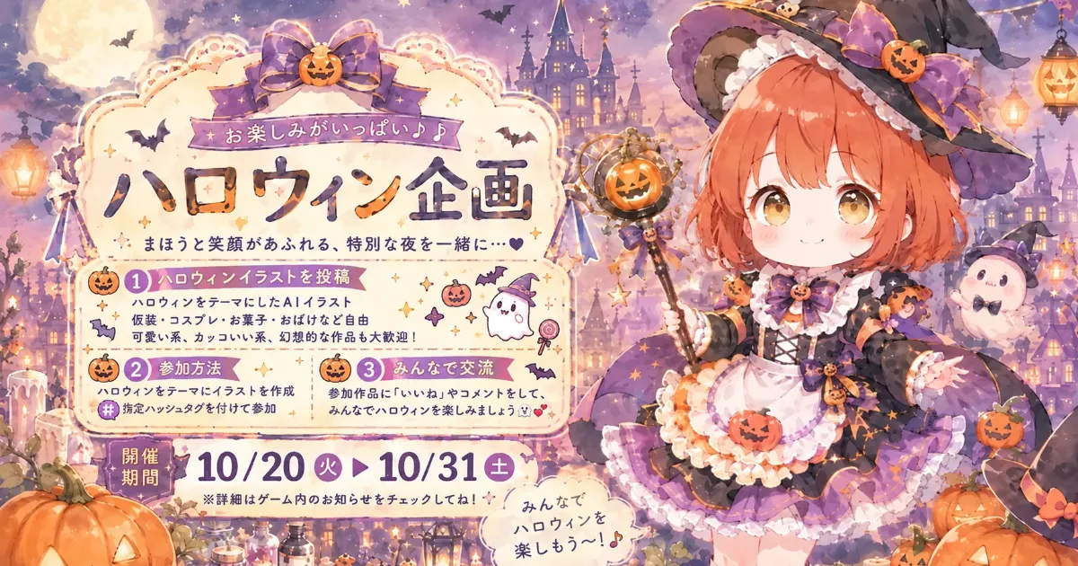ハロウィン企画