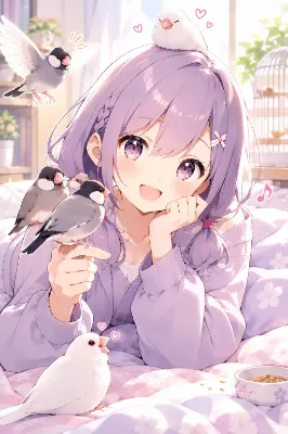 文鳥💜