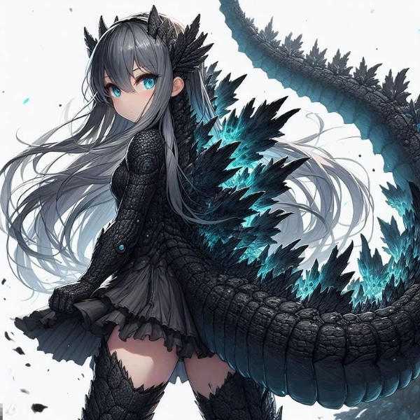 Godzilla lolita dress