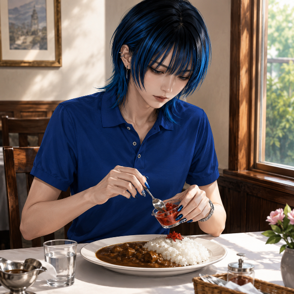 カレー/福神漬けの日（あおい）