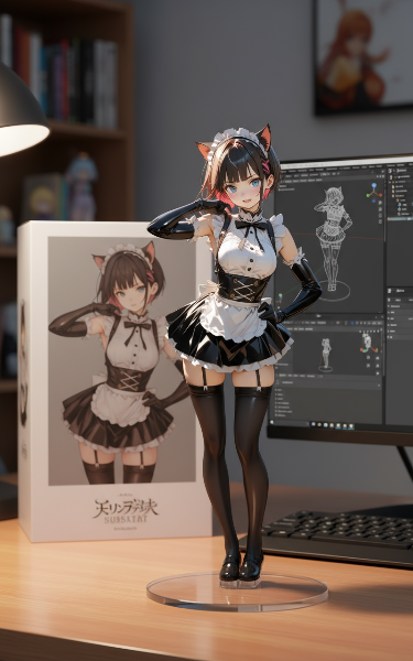 オレのフィギュアにゃ！