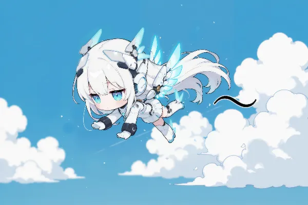 ふよふよ飛ぶスターダストちゃん