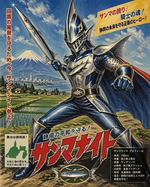 サンマ騎士の富士防衛戦