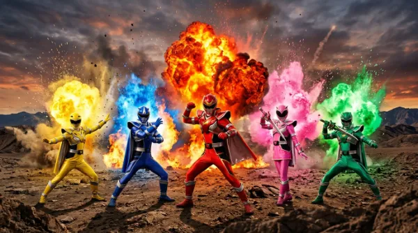 戦隊ヒーロー参上！