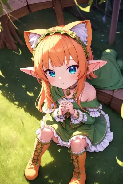 ねこみみフードなエリちゃん