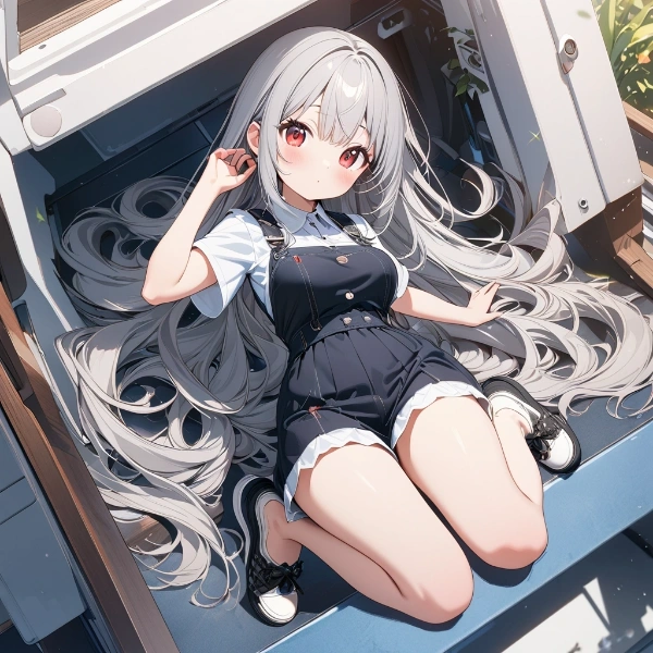 銀髪少女 #4