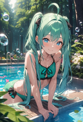 プールサイドの誘惑
