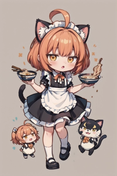 ラーメン大好きメイドちゃん