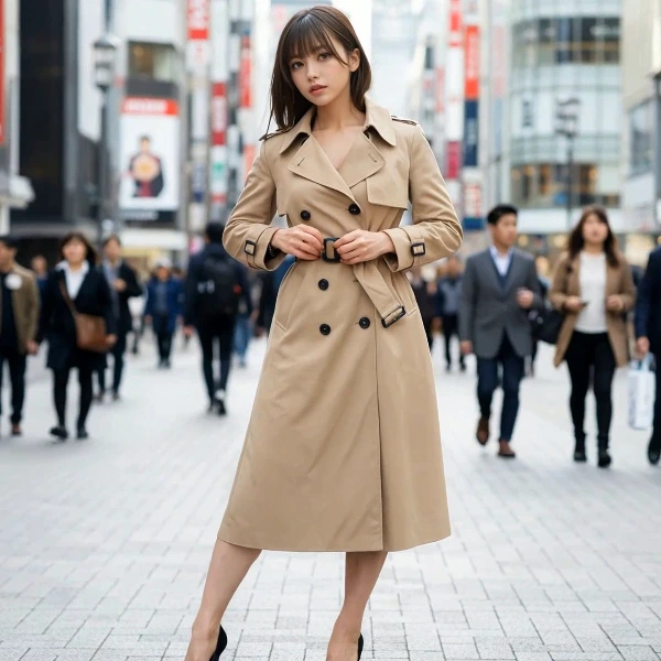 あれ？トレンチコートだと思ったら・・・