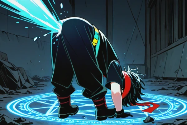 ただし、魔法はけつから出る