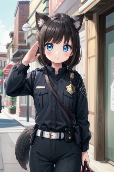 犬のおまわりさん