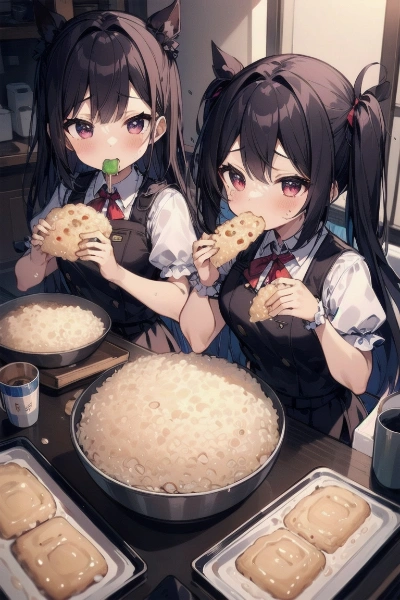 お餅を食べよう