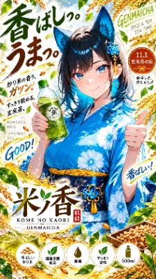 🐺 日本茶＆紅茶＆玄米茶 〜これ香ばしくてうめぇぞ！〜🍵🌾