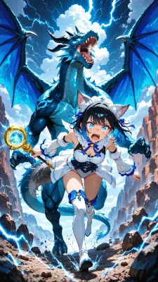 🐺 子猫とドラゴンの戦い 〜売った喧嘩は返品不可！？〜⚡🐉