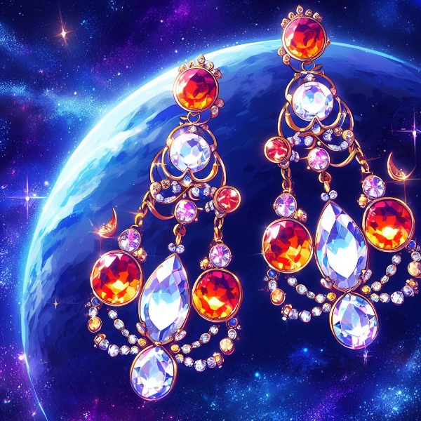 コスモス(宇宙)と宝石