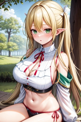 エルフ娘