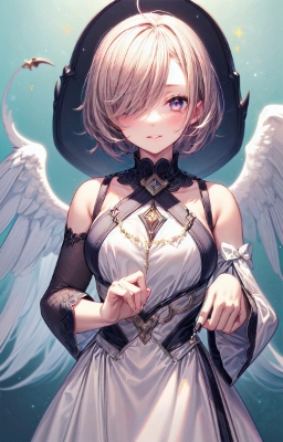 悲しげな天使