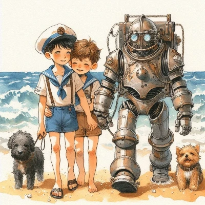 男の子、のサムネイル