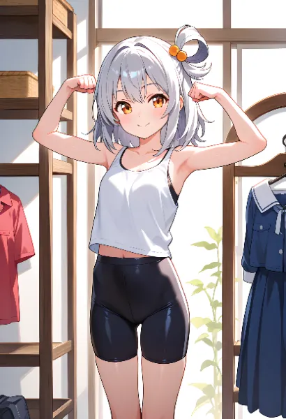 「健康の為に少しは鍛えないとね♪」