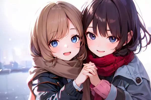 二人寄れば少し暖かい