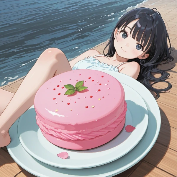 甘い夏の誘惑と少女の午後