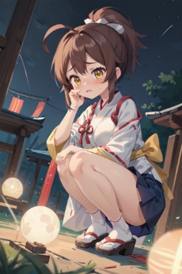 夏祭りの後