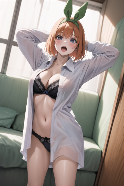 【五等分の花嫁】中野四葉　Yシャツ