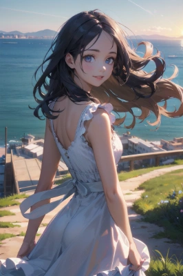 海辺の街