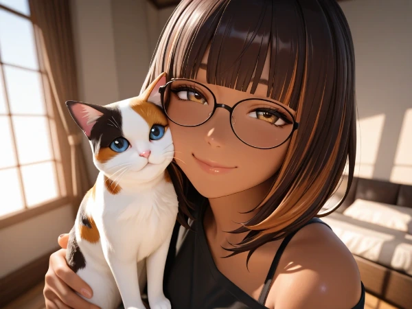 The word “kawaii” was made for cats.