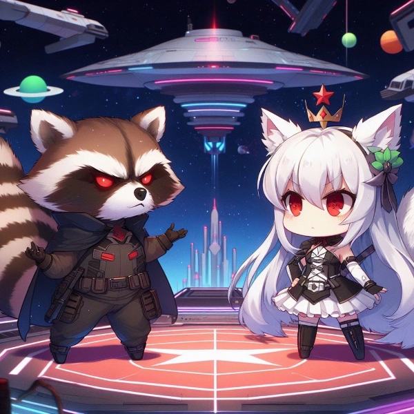 ぽんぽこ星人vs🦊