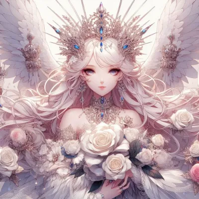 白薔薇を抱く