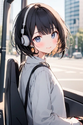 移動中のひととき