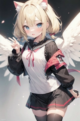 金髪少女