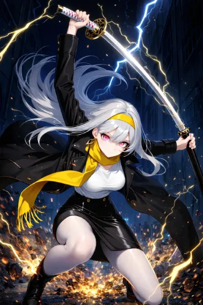 閃光のミラージュ設定画【翠蓮】