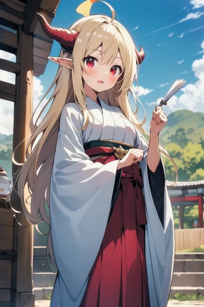 龍巫女さんその2