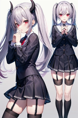 銀髪ちゃん