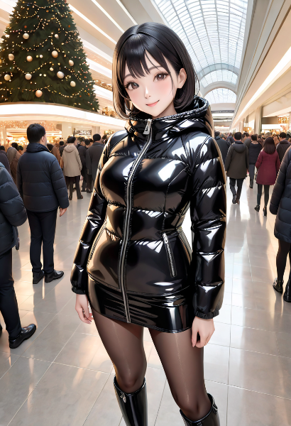 賑わう大型ショッピングモール