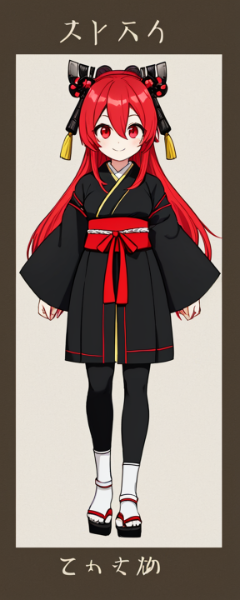 創作キャラ　武坂風吹